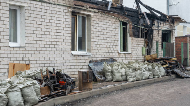 Professional Soot Cleanup technician working in Bel Air, MD